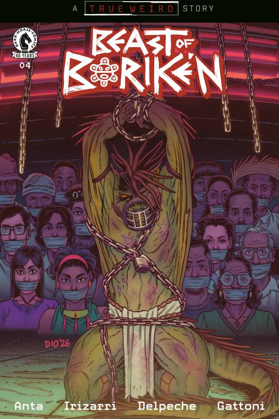 The Beast of Boriken #4 - Main - Daniel Irizarri cover art