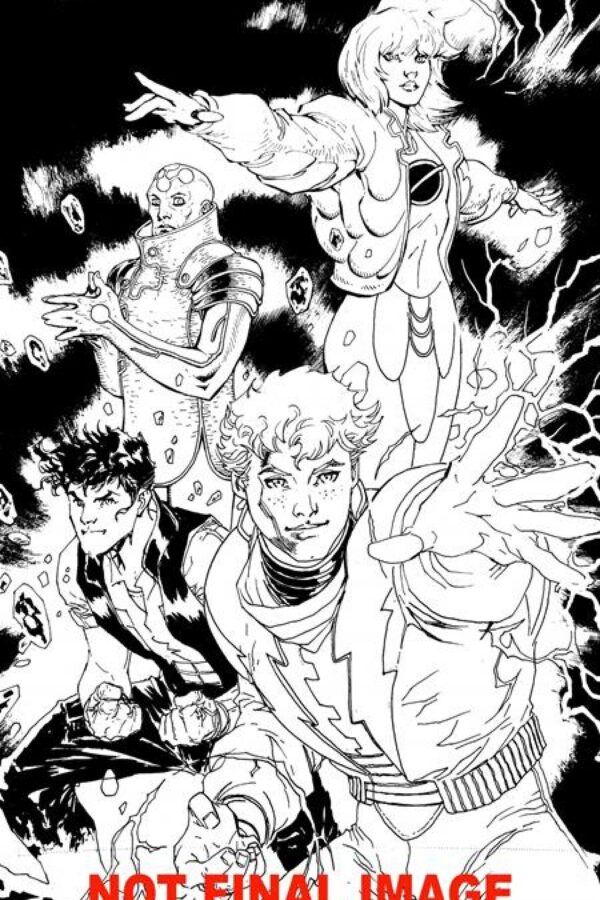 Legion of Super-Heroes #1 - Cvr B Jim Lee Card Stock Var cover art