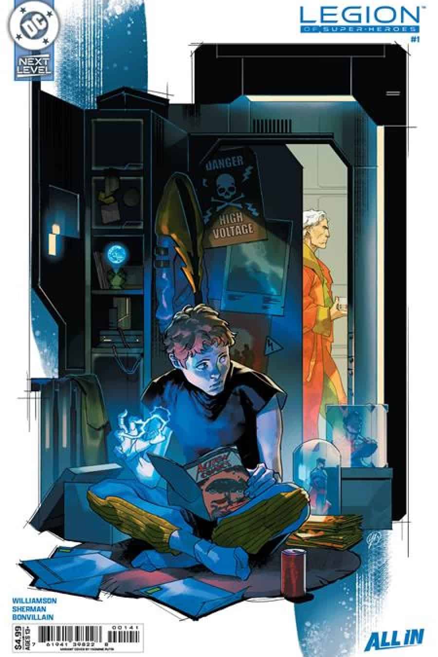 Legion of Super-Heroes #1 - Cvr D Yasmine Putri Card Stock Var cover art