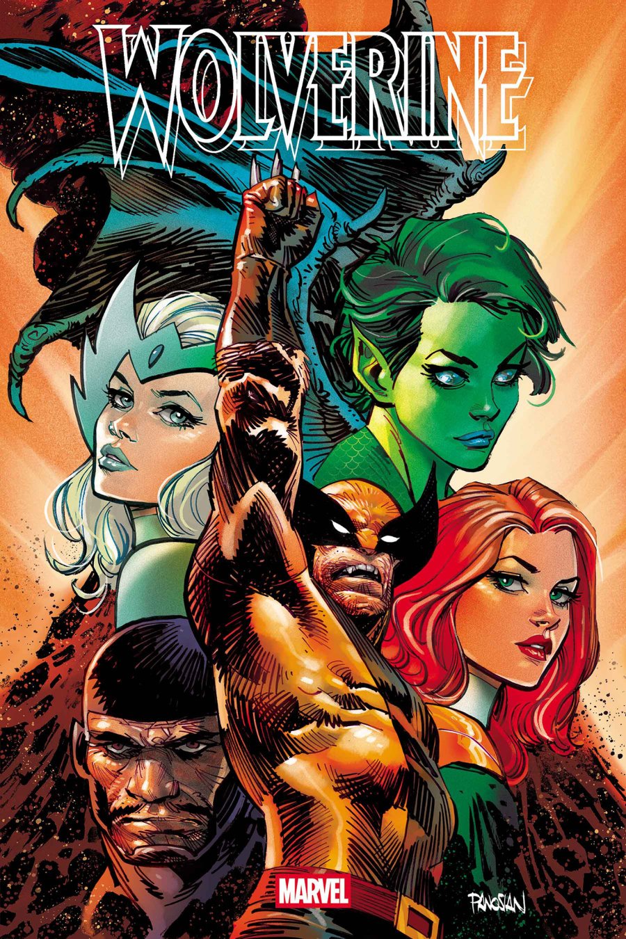 WOLVERINE #24 - Main - Dan Panosian cover art