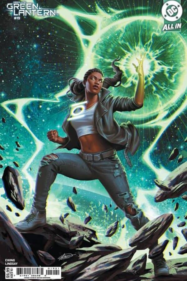 Absolute Green Lantern #19 - Cvr B Mateus Manhanini Card Stock Var cover art