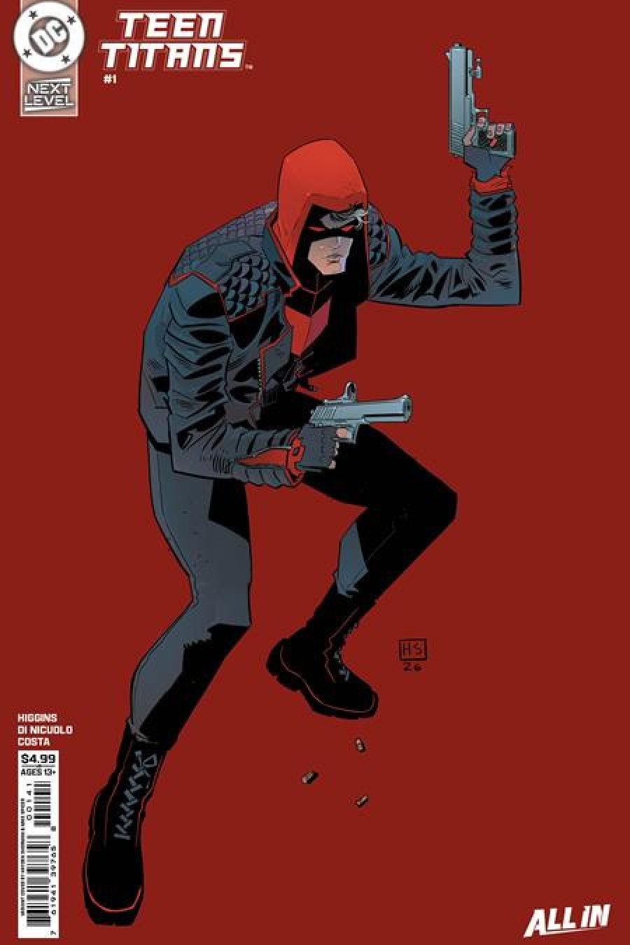 Teen Titans #1 - Cvr D Hayden Sherman Next Level Card Stock Var cover art