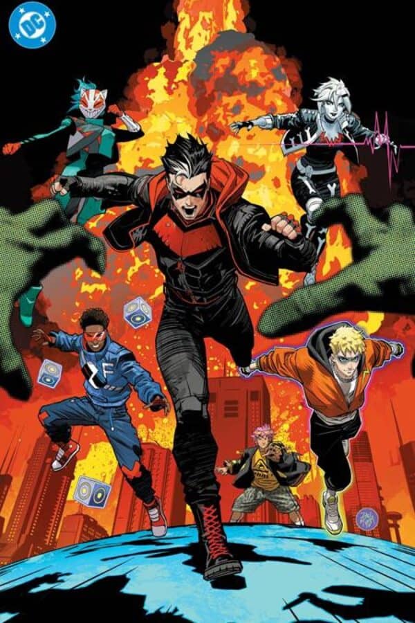 Teen Titans #1 - Cvr F Dan Mora Foil Var cover art