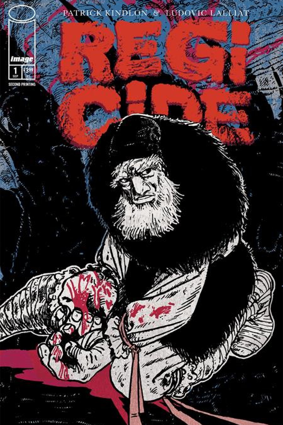 Regicide #1 - Main - Ludovic Lalliat cover art