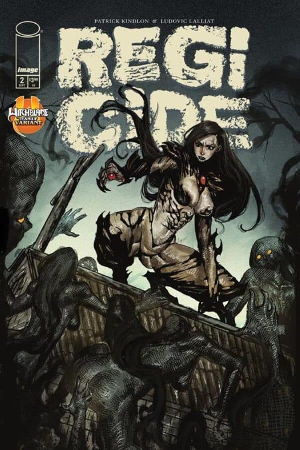 Regicide #2 - (Of 4) Cvr E Akila Gabriel Witchblade Team Up Var (Mr) cover art