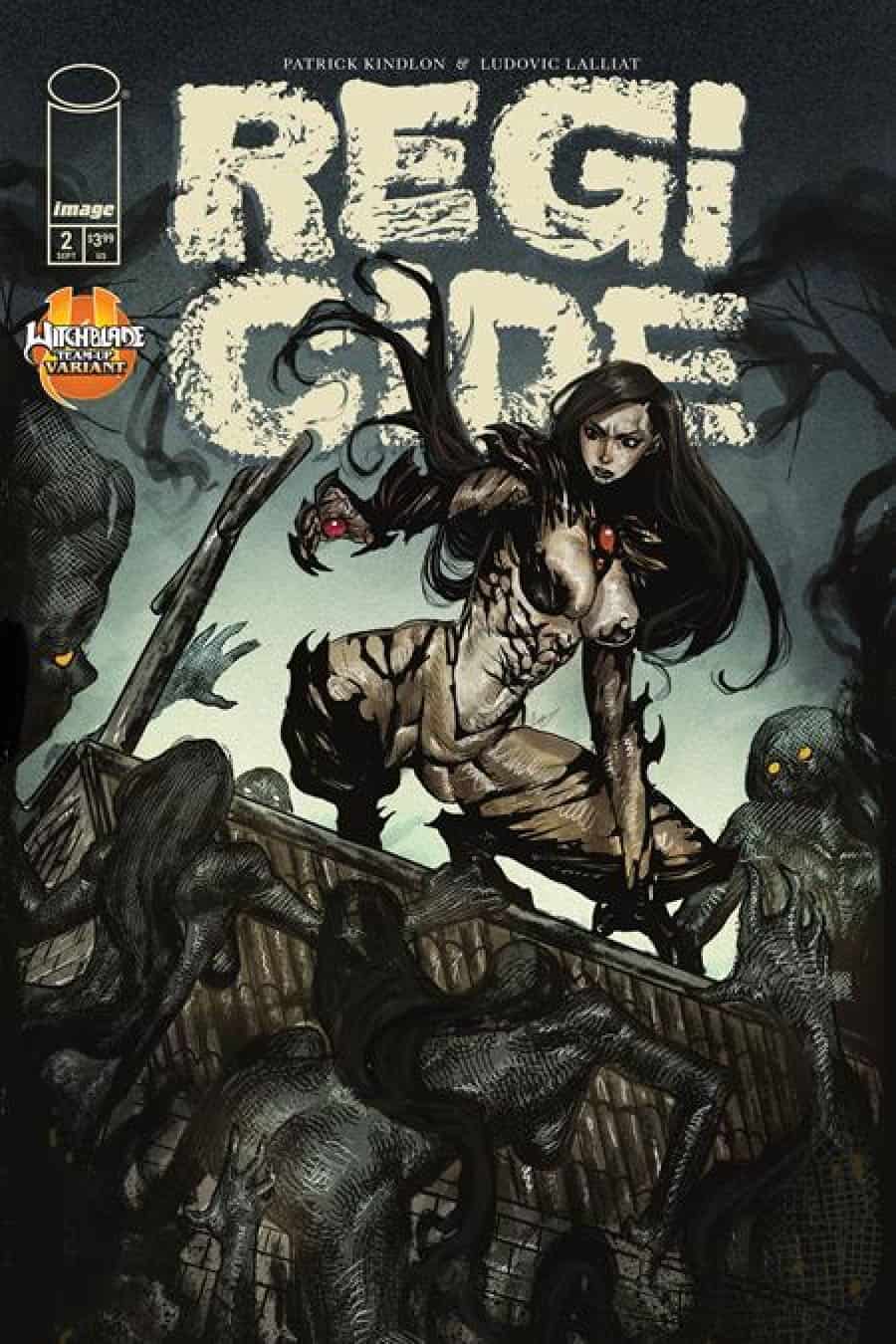 Regicide #2 - (Of 4) Cvr E Akila Gabriel Witchblade Team Up Var (Mr) cover art