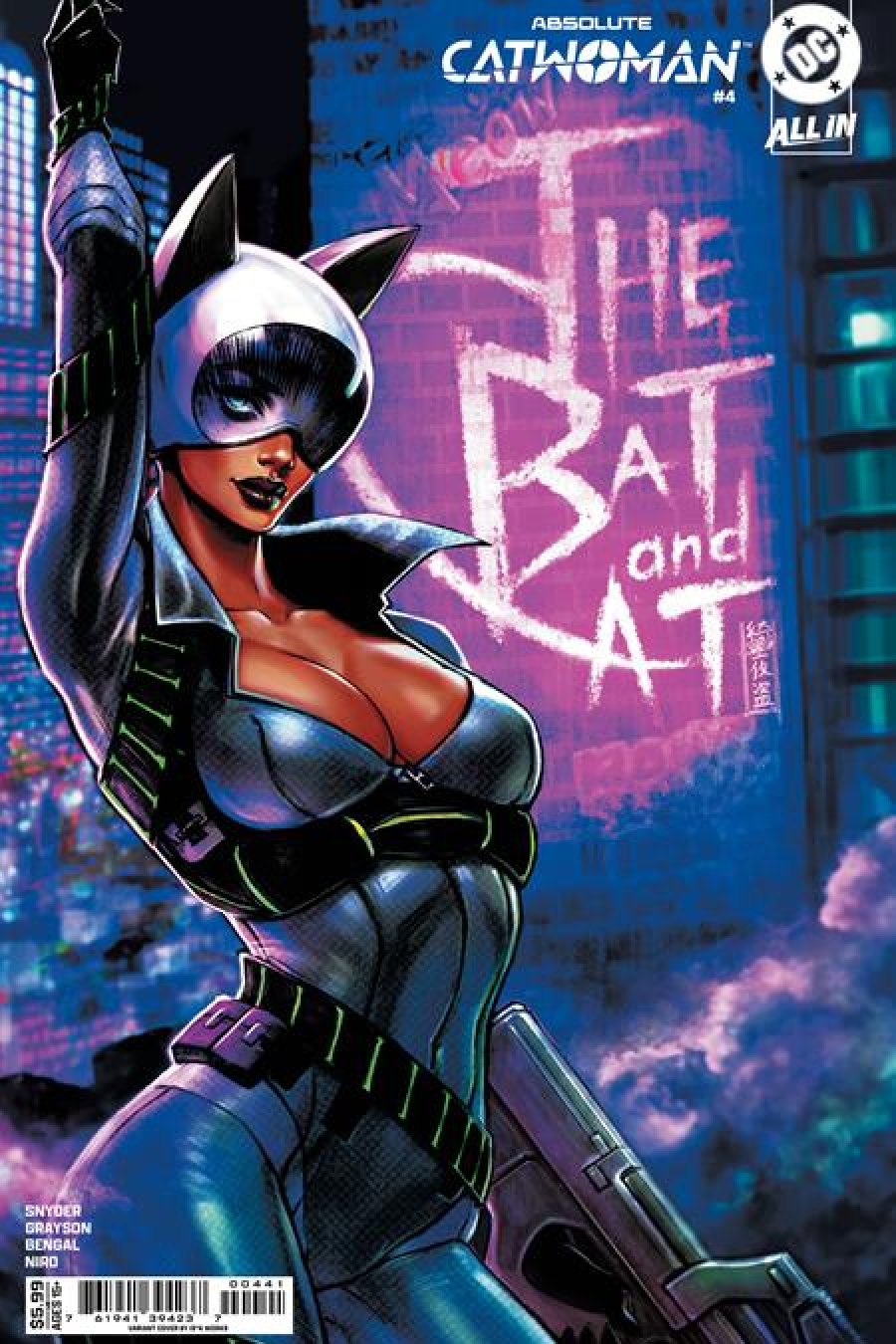 Absolute Catwoman #4 - (Of 6) Cvr D Isa Works Card Stock Var cover art