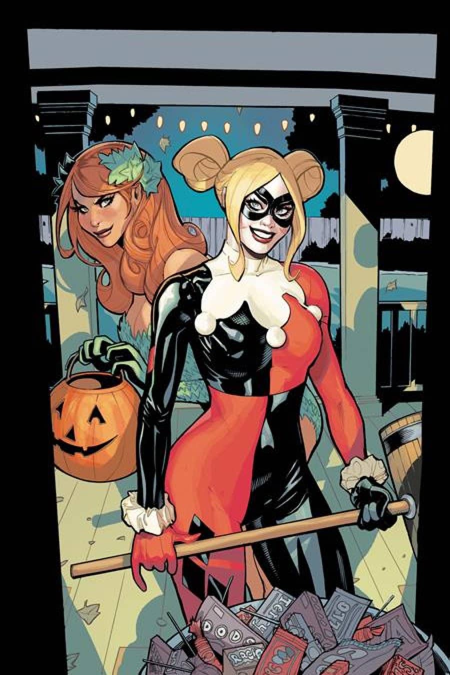 Harley Quinn #67 - Cvr C Terry Dodson & Rachel Dodson Card Stock Var (Batman Bad Seeds) cover art