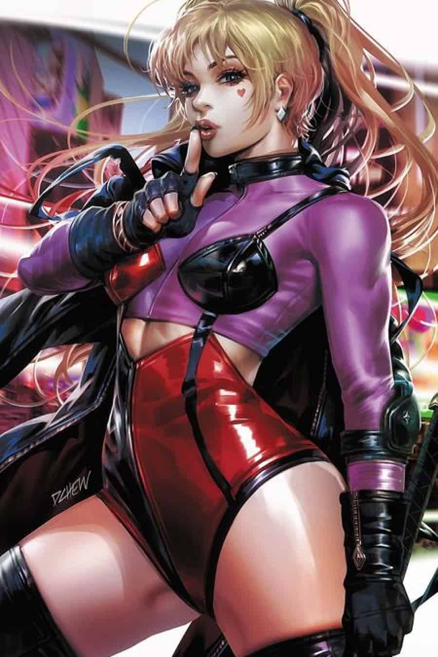 Harley Quinn #67 - Cvr D Derrick Chew Card Stock Var (Batman Bad Seeds) cover art