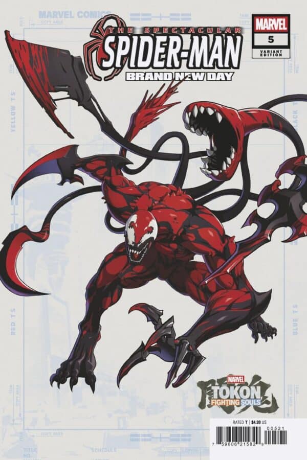 SPECTACULAR SPIDER-MAN: BRAND NEW DAY #5 - Marvel Tokon: Fighting Souls cover art
