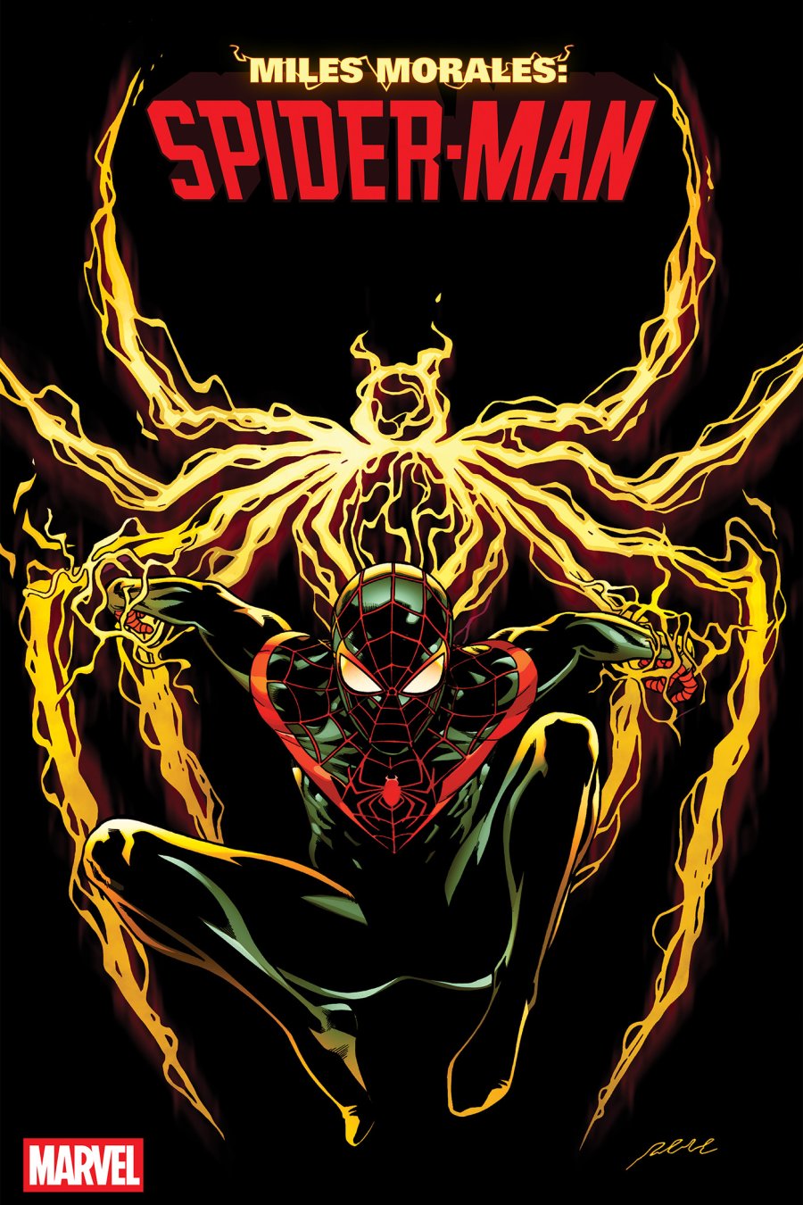 MILES MORALES: SPIDER-MAN #1 Pere Perez 2Nd Printing Variant - Pere Perez 2Nd Printing cover art