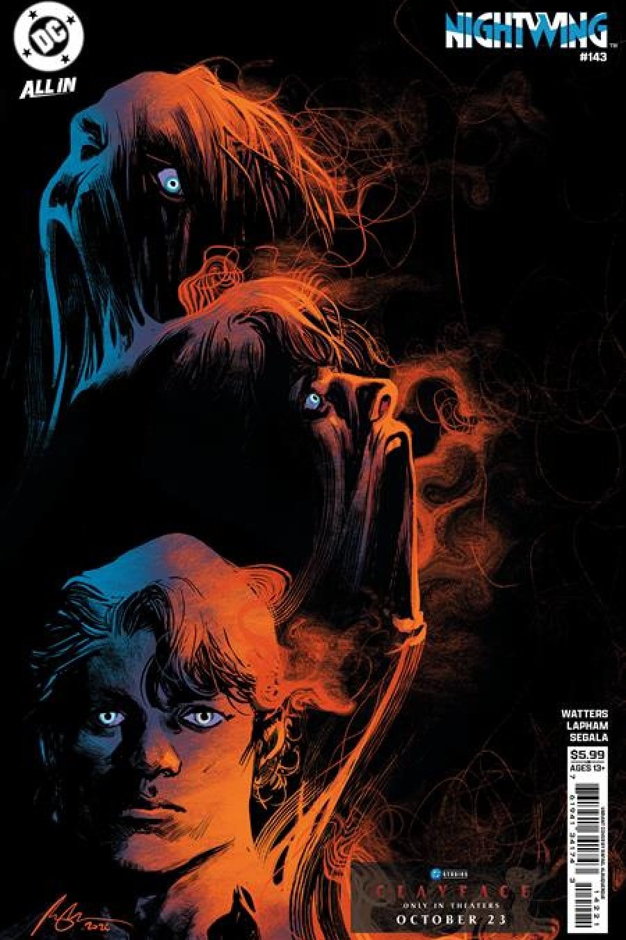 Nightwing #143 - Cvr E Rafael Albuquerque Clayface Movie Card Stock Var (Batman Bad Seeds) cover art