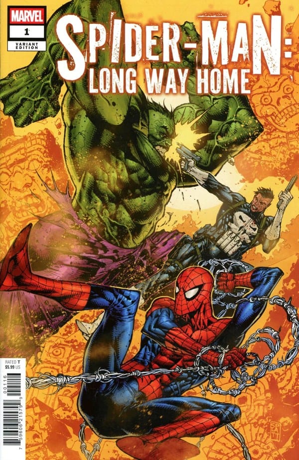 Spider-Man: Long Way Home #1 1:25 Stephen Platt Variant