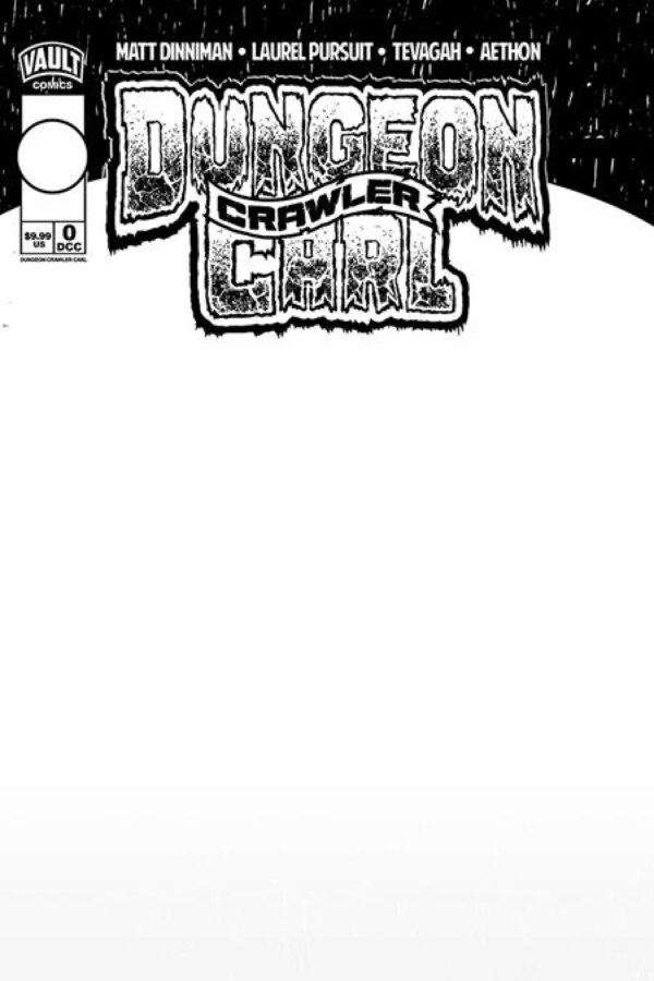 DUNGEON CRAWLER CARL SPECIAL EDITION #0 2ND PTG 2nd Printing - 2Nd Ptg Cvr D Blank Sketch Var cover art
