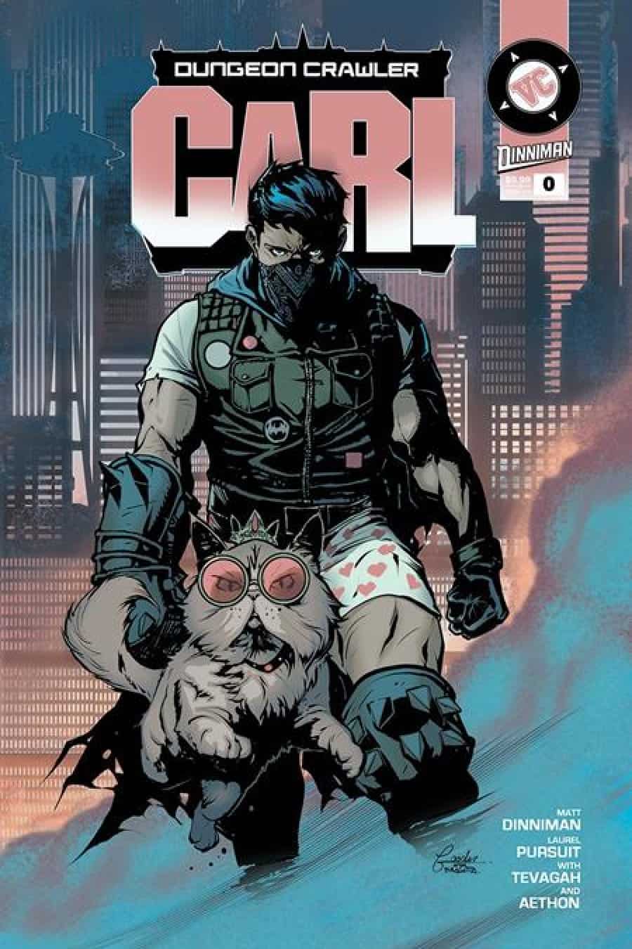 DUNGEON CRAWLER CARL SPECIAL EDITION #0 2ND PTG 2nd Printing - 2Nd Ptg Cvr B Nathan Gooden Absolute Batman 2 Homage Var cover art