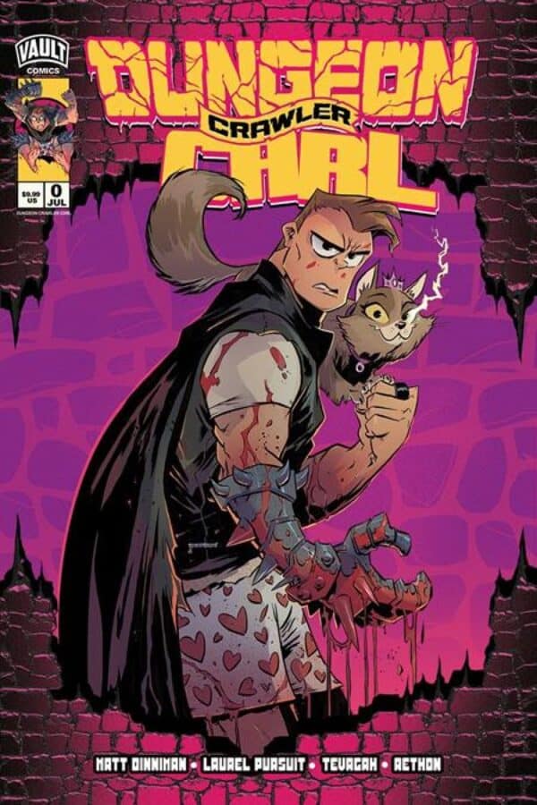 DUNGEON CRAWLER CARL SPECIAL EDITION #0 2ND PTG 2nd Printing - 2Nd Ptg Cvr C Brett Bean Var cover art