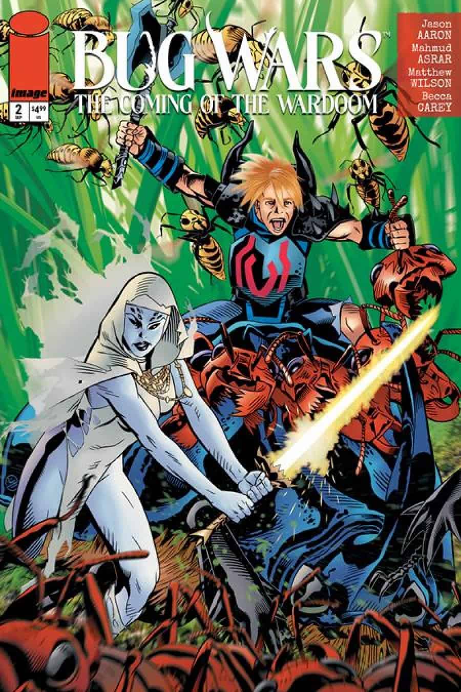 Bug Wars The Coming Of The Wardoom #2 - (Of 8) Cvr D Inc 1:25 Michael Golden Var (Mr) 1:25 cover art