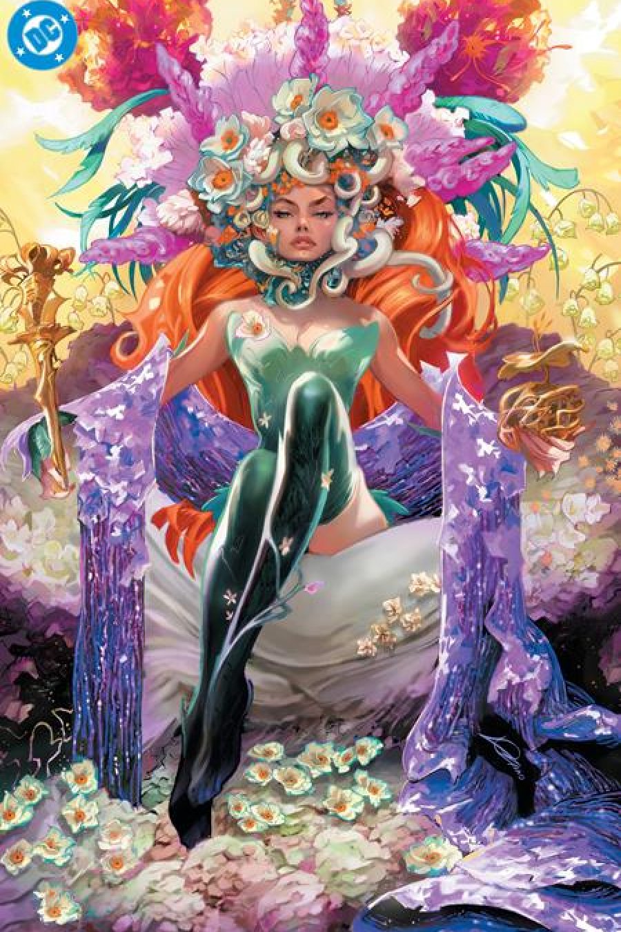 Poison Ivy #48 - Cvr F Alexander Lozano Bad Seeds Spot Foil Var (Batman Bad Seeds) cover art