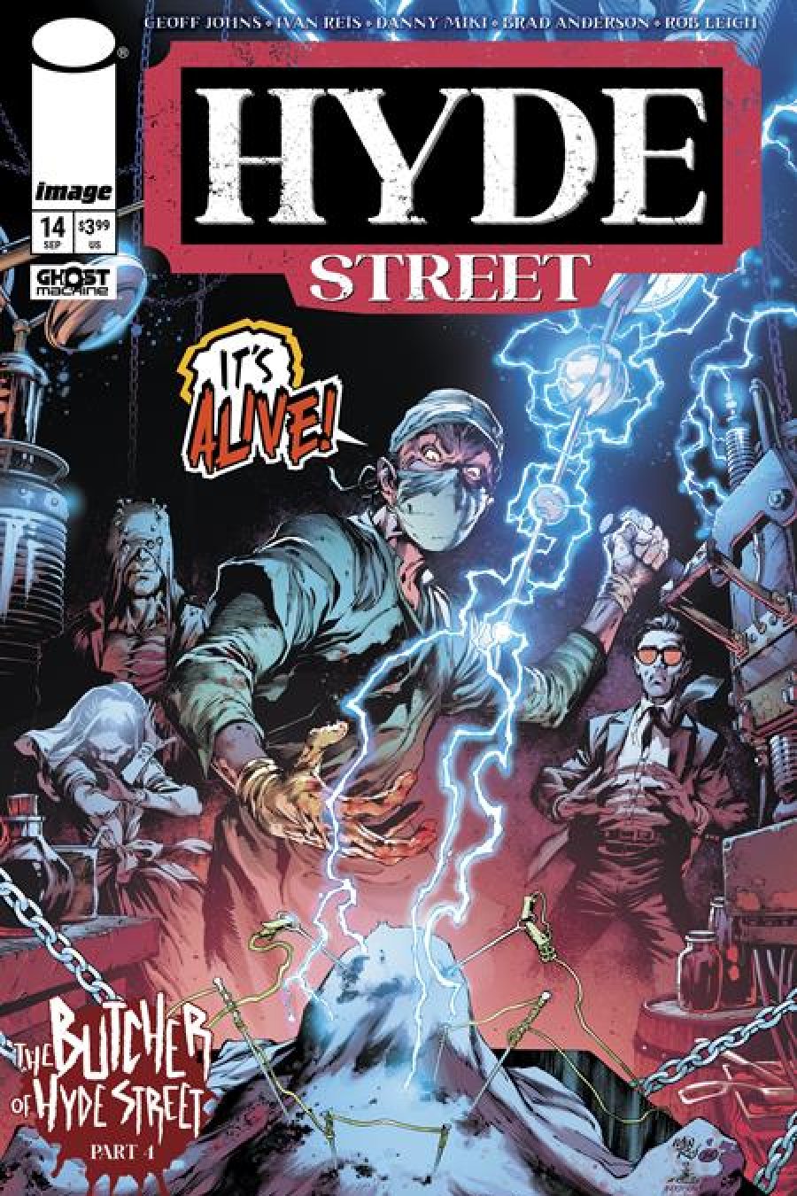 Hyde Street #14 - Main - Ivan Reis, Danny Miki, Brad Anderson cover art