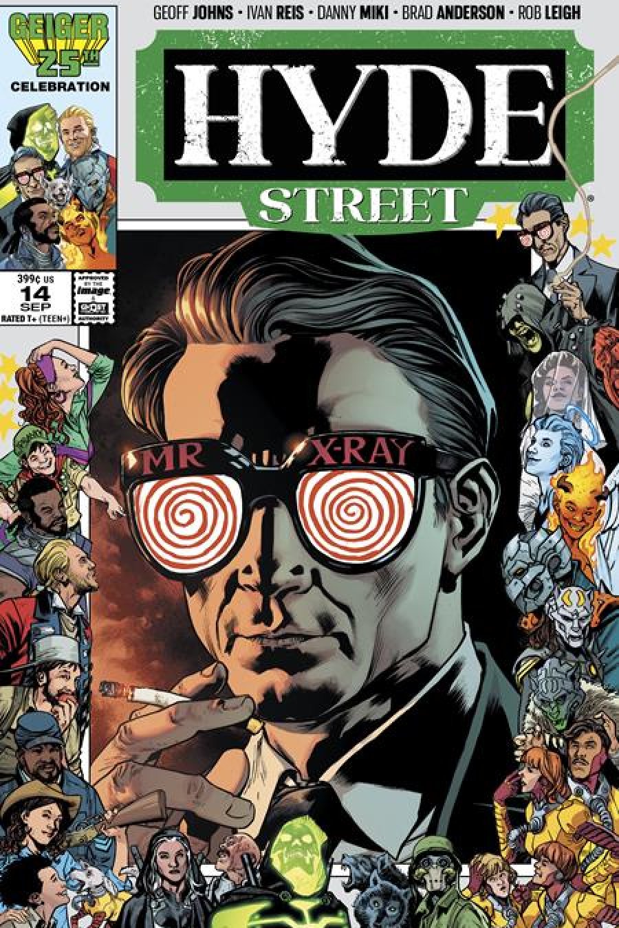 Hyde Street #14 - Cvr C Bryan Hitch & Brad Anderson Geiger #25 Anniversary Var cover art