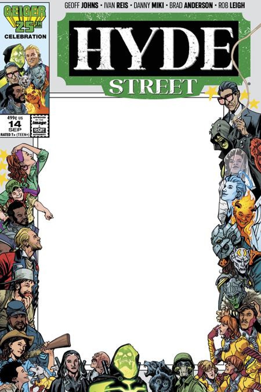 Hyde Street #14 - Cvr D Blank Sketch Var cover art