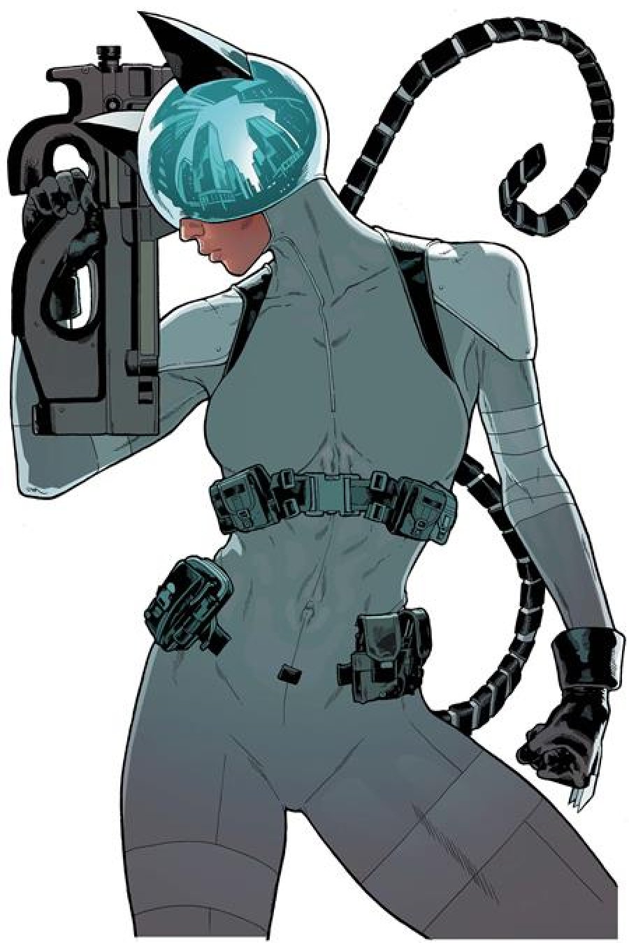 Absolute Catwoman #5 - (Of 6) Cvr C Jeff Spokes Card Stock Var cover art