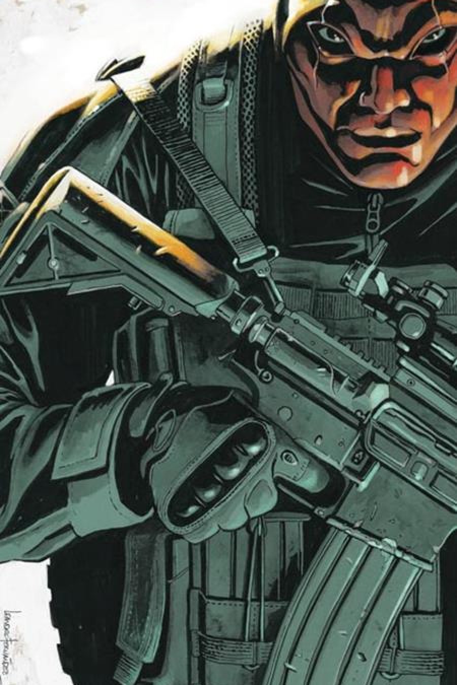 Exquisite Corpses Lone Gunman #1 - (Of 5) Cvr D Inc 1:25 Leandro Fernandez Virgin Var (Mr) 1:25 cover art