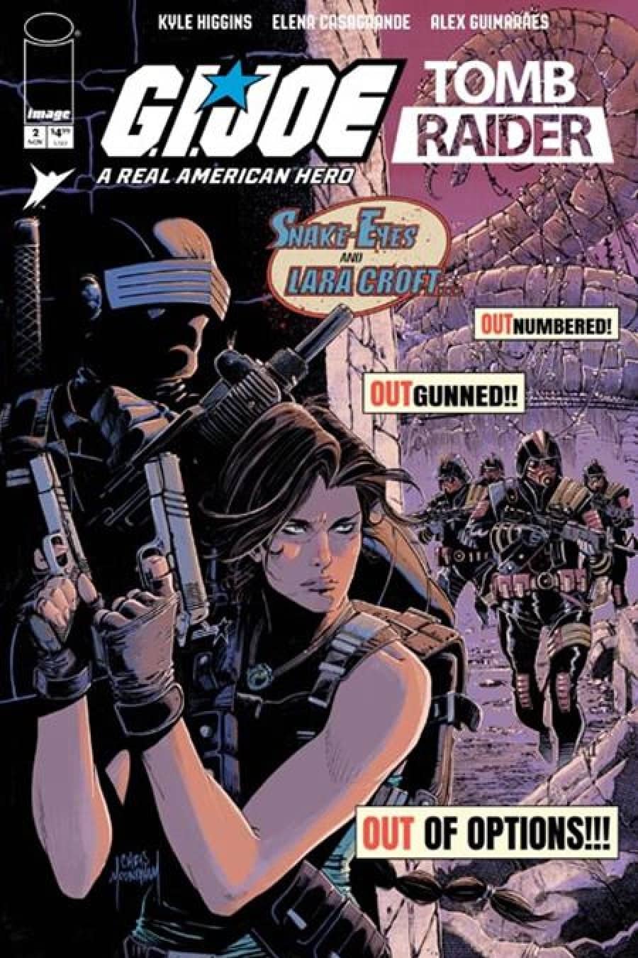 G.I. Joe A Real American Hero Tomb Raider #2 - (Of 5) Cvr D Inc 1:25 Chris Mooneyham Vintage Joe Var 1:25 cover art