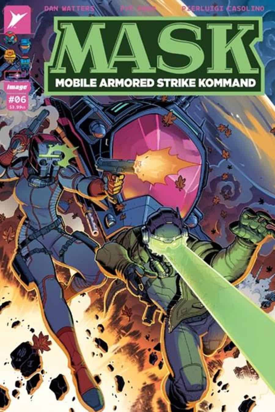 Mask #6 - Cvr C Nick Bradshaw & Jim Charalampidis Var cover art