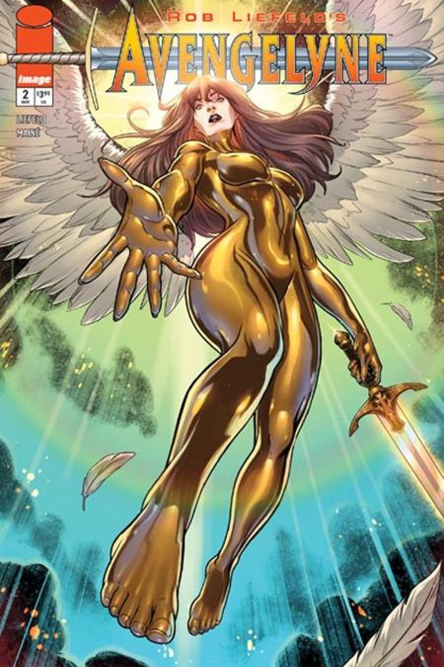 Avengelyne #2 - Main - Daniel Maine cover art