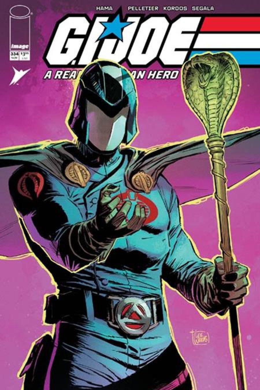G.I. Joe A Real American Hero #334 - Main - Lee Weeks, Mike Spicer cover art