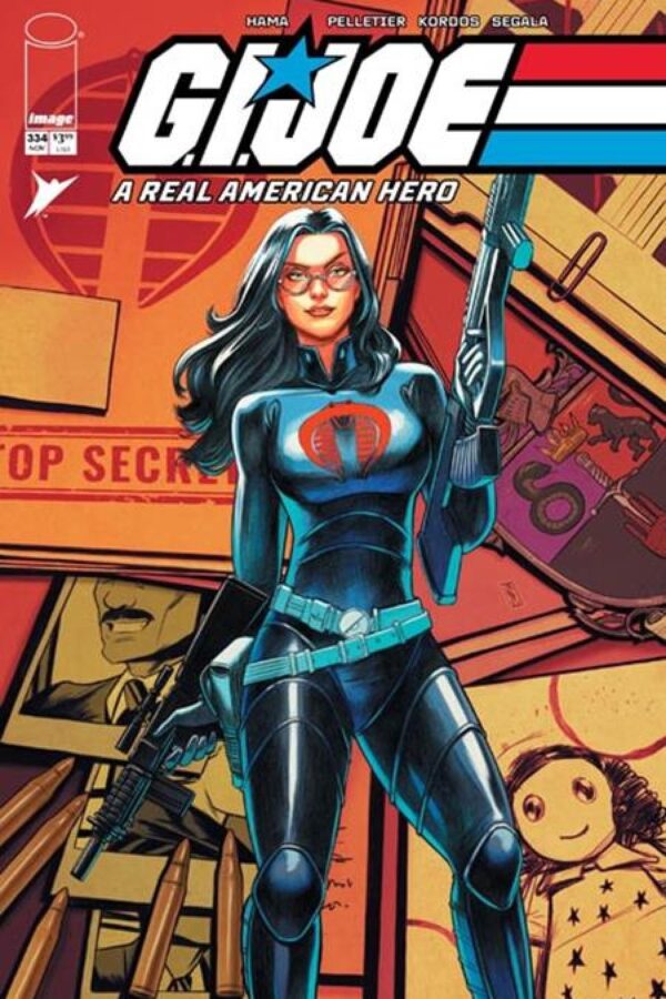 G.I. Joe A Real American Hero #334 - Cvr C Nimit Malavia Secret Dossier Var cover art