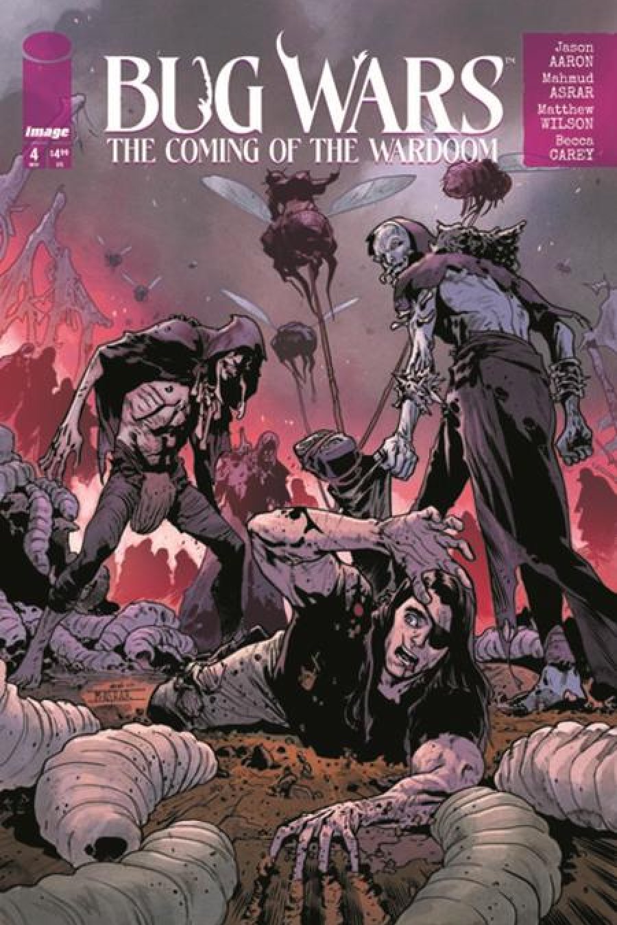 Bug Wars The Coming Of The Wardoom #4 - Main - Mahmud Asrar, Matthew Wilson cover art