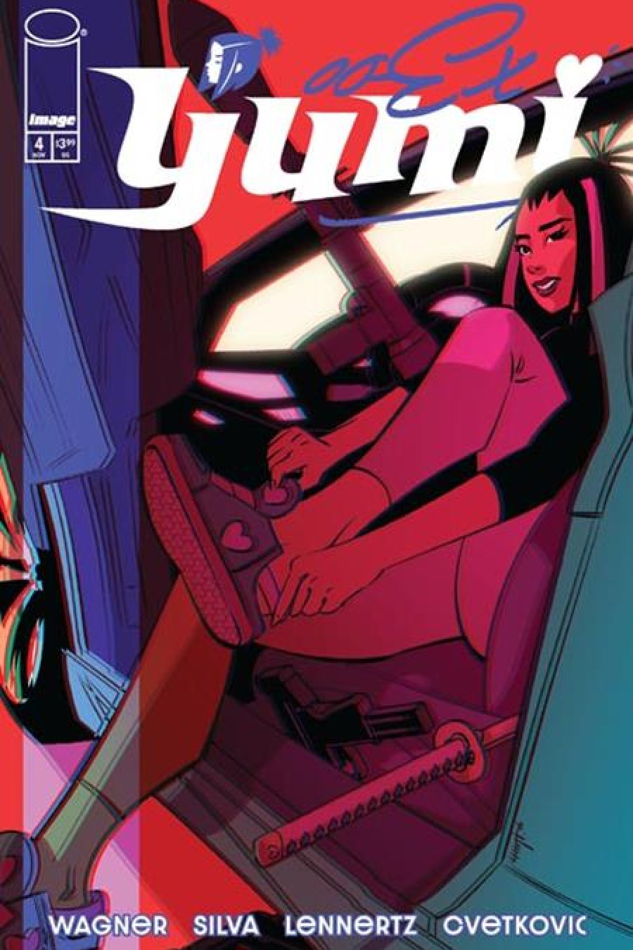 Yumi 00ex #4 - (Of 4) Cvr B Hoyt Silva Var cover art