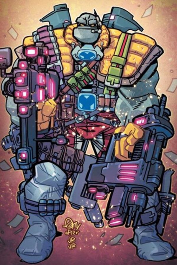 Badrock #5 - Cvr C Seth Damoose Virgin Var cover art