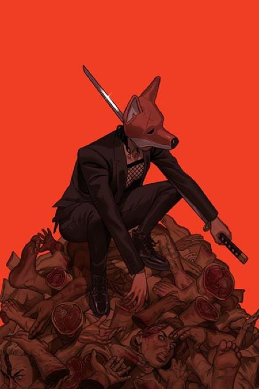 Exquisite Corpses Fox Mask Killer #3 - (Of 5) Cvr D Inc 1:25 Rachael Stott Virgin Var (Mr) 1:25 cover art