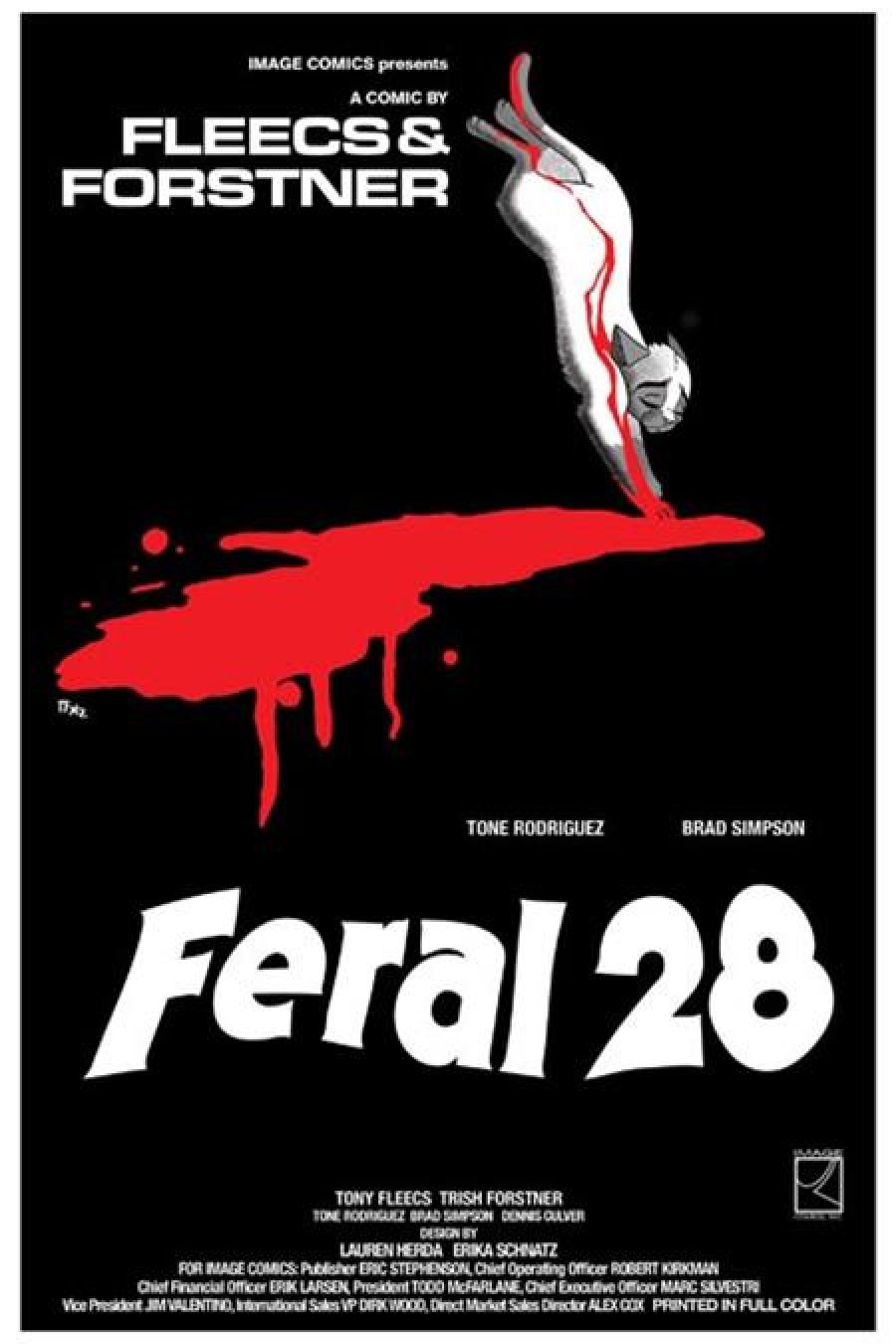 Feral #28 - Cvr B Tony Fleecs & Trish Forstner Suspiria Homage Var cover art