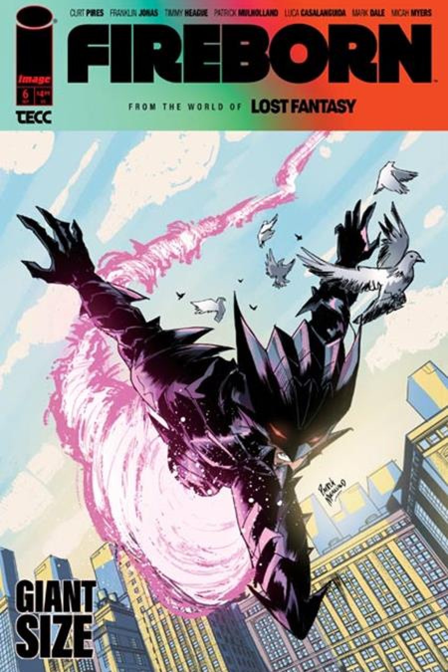 Fireborn #6 - Main - Patrick Mulholland cover art