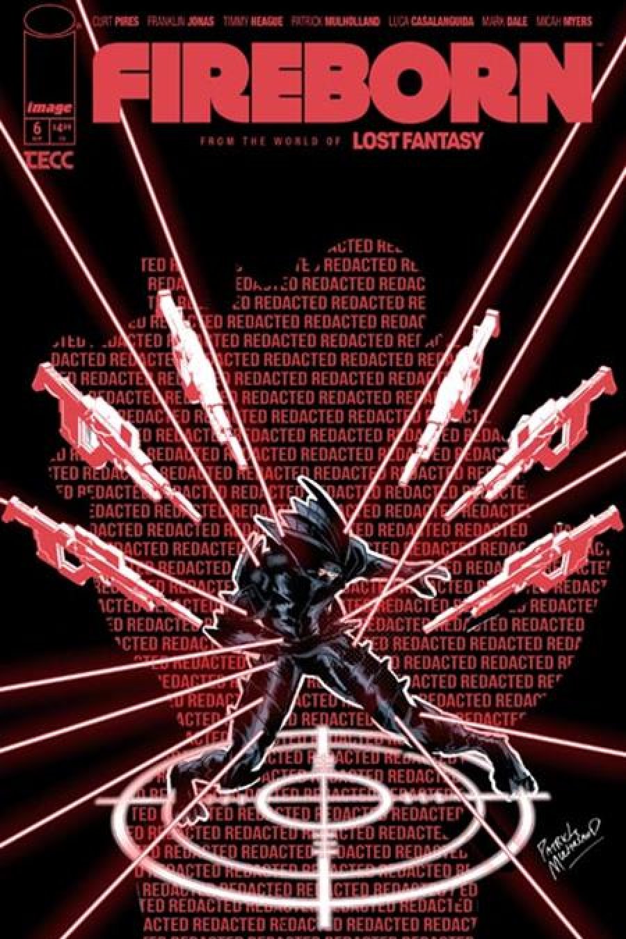 Fireborn #6 - Cvr C Patrick Mulholland Villain Var cover art