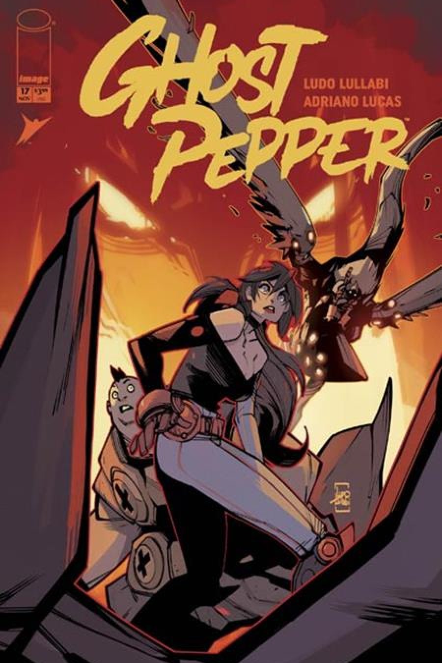 Ghost Pepper #17 - Main - Ludo Lullabi cover art