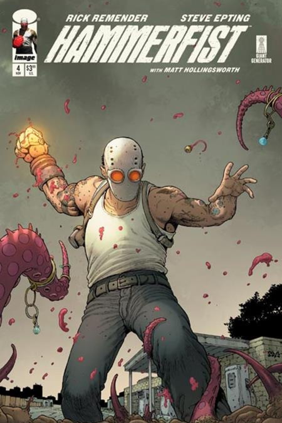 Hammerfist #4 - Cvr B Andre Lima Araujo Var (Mr) cover art