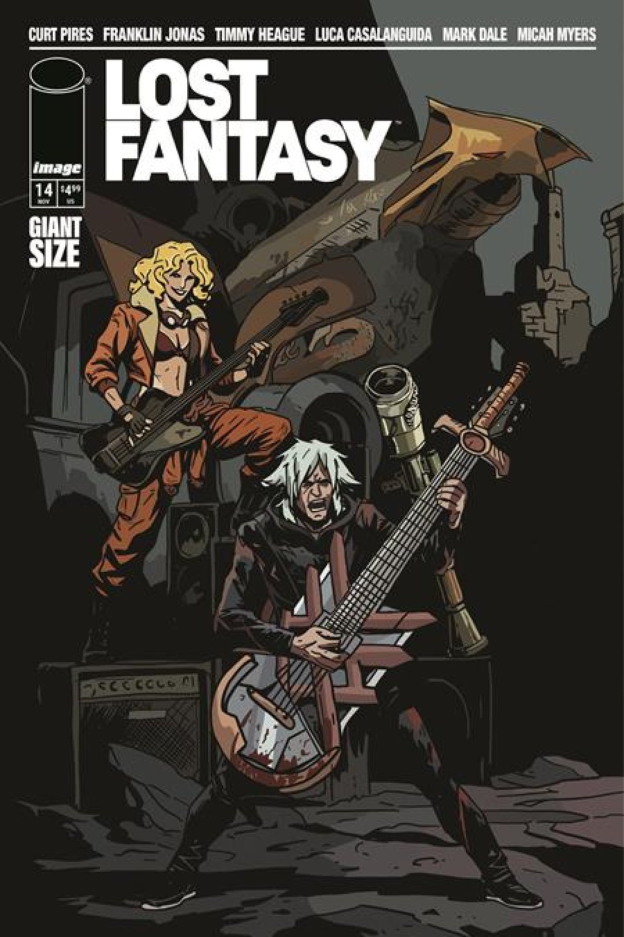 Lost Fantasy #14 - Cvr C Emmanuel Gervasoni Cardstock Concert Var cover art