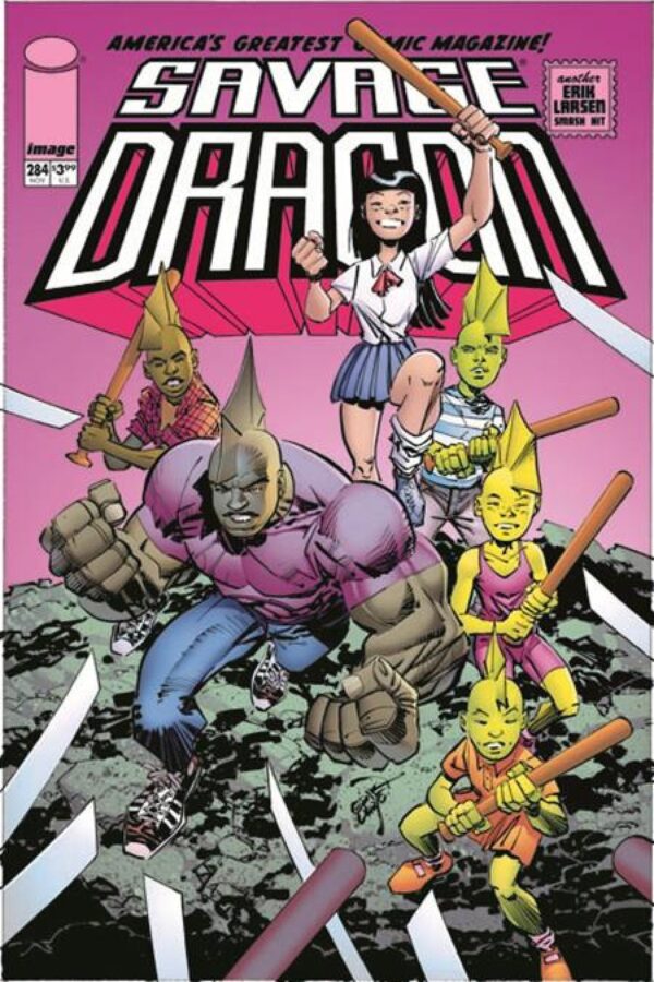 Savage Dragon #284 - Main - Erik Larsen cover art