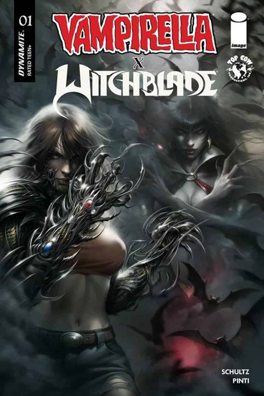 Vampirella X Witchblade Special #1 - (One Shot) Cvr O Francesco Mattina Foil Var cover art