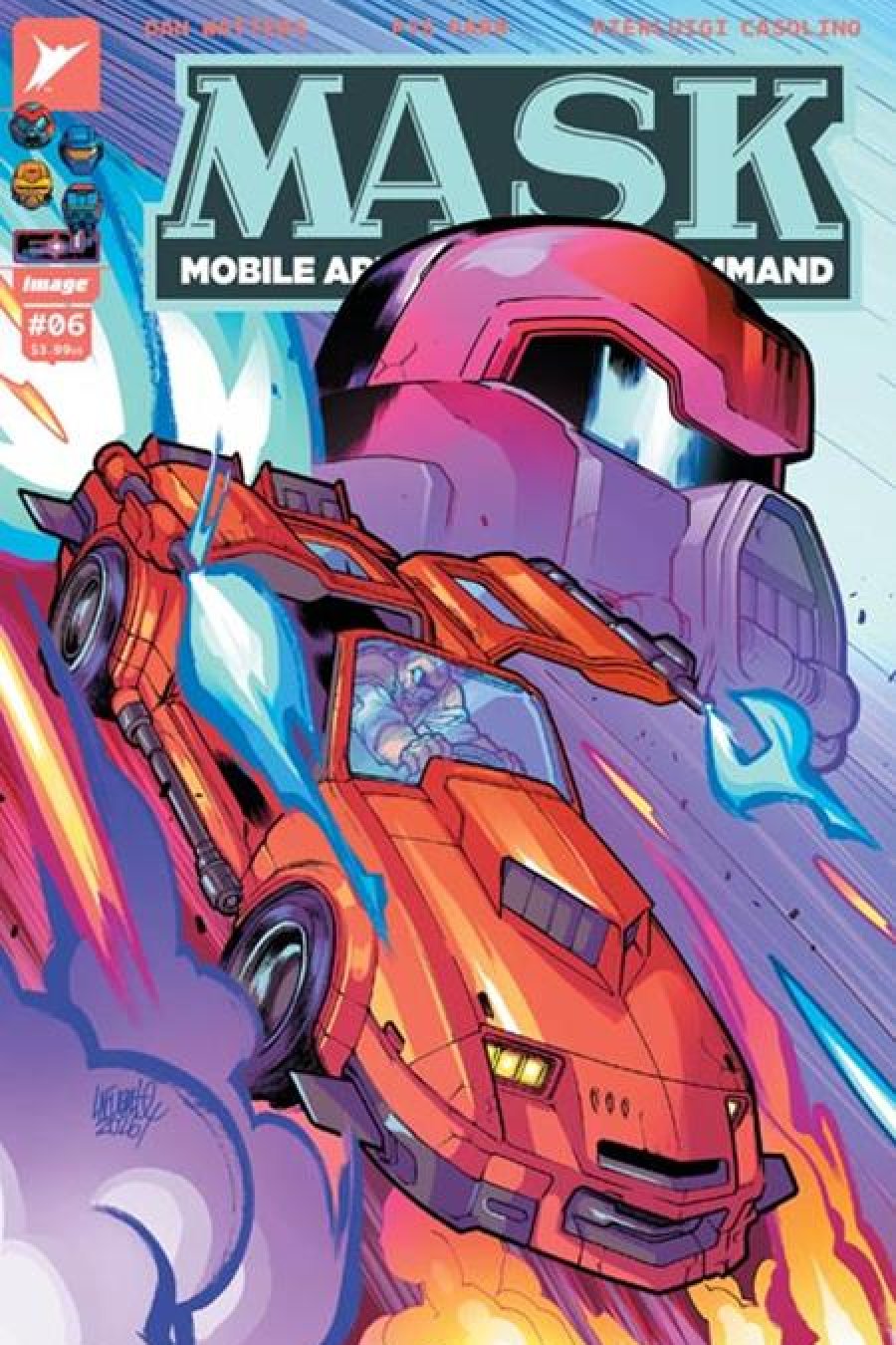 Mask #6 - Cvr E Inc 1:50 David Lafuente Var 1:50 cover art