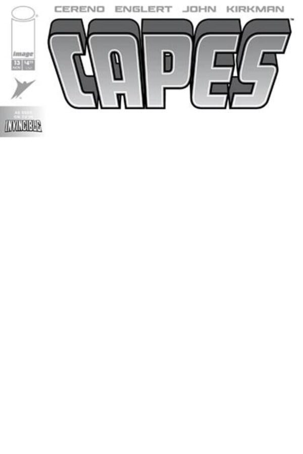 Invincible Universe Capes #13 - Cvr F Blank Sketch Var cover art