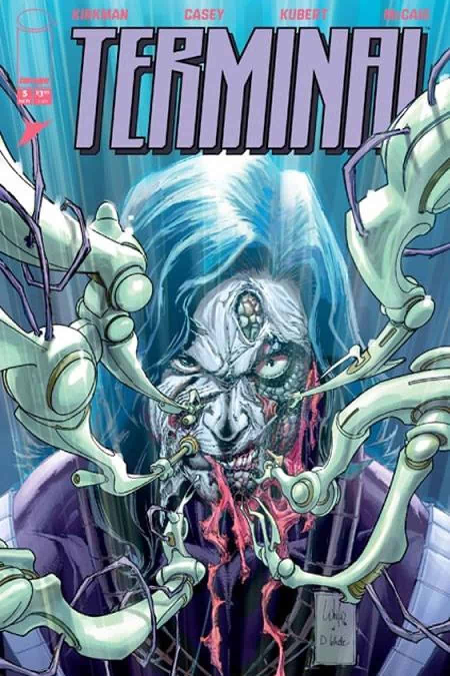 Terminal #5 - Cvr F Inc 1:100 Whilce Portacio & Dean White Var (Mr) 1:100 cover art