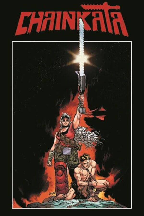 Chainkata #1 - Cvr C Daniel Warren Johnson Sword & Sorcery Var cover art