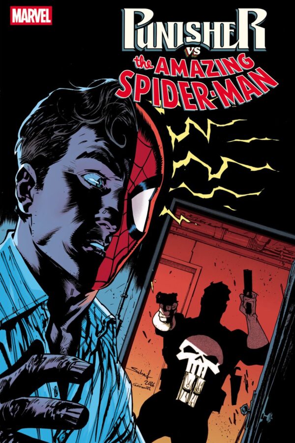 PUNISHER VS. SPIDER-MAN #4 - Main - Jonas Scharf cover art