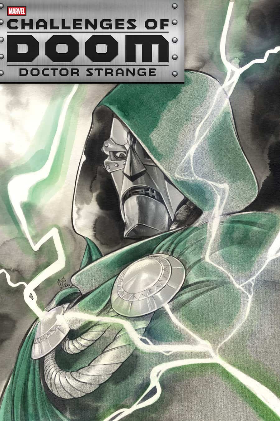 CHALLENGES OF DOOM: DOCTOR STRANGE #1 - Peach Momoko Momo-Tone cover art